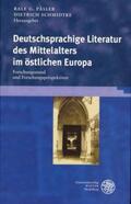 Päsler / Schmidtke |  Deutschsprachige Literatur des Mittelalters im östlichen Europa | Buch |  Sack Fachmedien