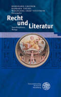 Harst / Greiner / Kilcher |  Recht und Literatur | Buch |  Sack Fachmedien