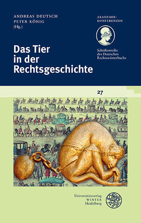 Deutsch / König | Tier in der Rechtsgeschichte | Buch | sack.de