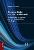 Rinscheid |  Rinscheid, M: Diensteanbieter und das Urheberrecht | Buch |  Sack Fachmedien