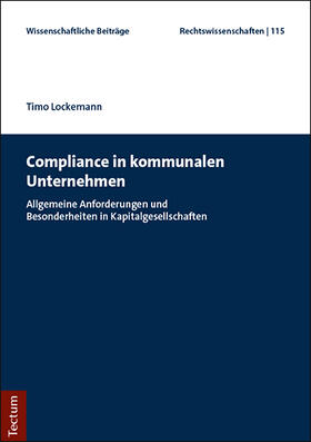 Lockemann | Compliance in kommunalen Unternehmen | Buch | sack.de
