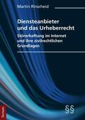 Rinscheid |  Diensteanbieter und das Urheberrecht | eBook | Sack Fachmedien