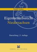 Anders / Schwarznecker |  Eigenbetriebsrecht Niedersachsen | Buch |  Sack Fachmedien
