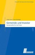 Busse / Dirnberger |  Gemeinde und Investor | Buch |  Sack Fachmedien