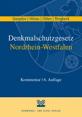 Davydov / Hönes / Ringbeck |  Denkmalschutzgesetz Nordrhein-Westfalen | Buch |  Sack Fachmedien