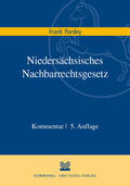 Pardey |  Niedersächsisches Nachbarrechtsgesetz | Buch |  Sack Fachmedien