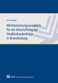 Becker |  Mehrbelastungsausgleich für die Abschaffung der Straßenbaubeiträge in Brandenburg | Buch |  Sack Fachmedien