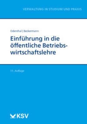 Odenthal / Beckermann | Einführung in die öffentliche Betriebswirtschaftslehre | Buch | sack.de