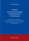 Brüninghaus |  Effektive Grenzsteuerbelastungen in Deutschland und Großbritannien | Buch |  Sack Fachmedien