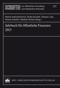 Junkernheinrich / Korioth / Lenk |  Jahrbuch für öffentliche Finanzen 2015 | eBook | Sack Fachmedien