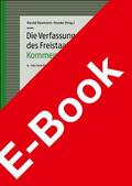 Baumann-Hasske / Kunzmann |  Die Verfassung des Freistaates Sachsen – Kommentar | eBook | Sack Fachmedien