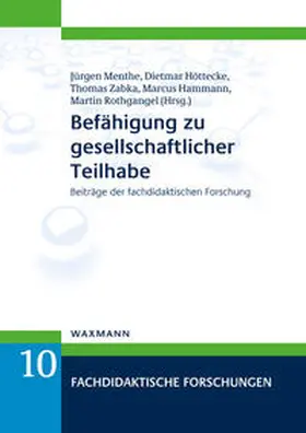 Menthe / Zabka / Höttecke |  Befähigung zu gesellschaftlicher Teilhabe | Buch |  Sack Fachmedien