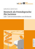 Bunn / Kacik |  Deutsch als Fremdsprache für Juristen | Buch |  Sack Fachmedien