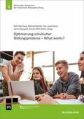 McElvany / Becker / Lauermann |  Optimierung schulischer Bildungsprozesse - What works? | eBook | Sack Fachmedien