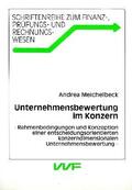 Meichelbeck |  Unternehmensbewertung im Konzern | Buch |  Sack Fachmedien