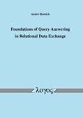 Hernich |  Foundations of Query Answering in Relational Data Exchange | Buch |  Sack Fachmedien