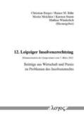 Berger / Bähr / Melchior |  12. Leipziger Insolvenzrechtstag | Buch |  Sack Fachmedien
