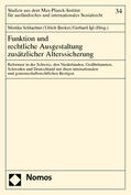Schlachter / Becker / Igl |  Funktion und rechtliche Ausgestaltung/Alterssicherung | Buch |  Sack Fachmedien