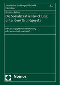 Butzer |  Die Sozialstaatsentwicklung unter dem Grundgesetz | Buch |  Sack Fachmedien
