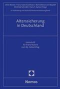 Becker / Kaufmann / Maydell |  Alterssicherung in Deutschland | Buch |  Sack Fachmedien