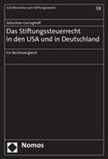 Geringhoff |  Geringhoff, S: Stiftungssteuerrecht in den USA und Deutschla | Buch |  Sack Fachmedien