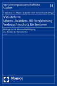 Basedow / Meyer / Rückle |  VVG-Reform - Lebens-, Kranken-, BU-Versicherung | Buch |  Sack Fachmedien