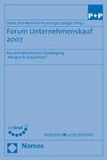 Birk / Bruse / Saenger |  Forum Unternehmenskauf 2007 | Buch |  Sack Fachmedien