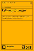 Zimmermann |  Rettungstötungen | Buch |  Sack Fachmedien