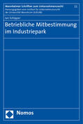 Schipper |  Schipper, J: Betriebliche Mitbestimmung im Industriepark | Buch |  Sack Fachmedien
