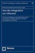 Poscher / Rux / Langer |  Von der Integration zur Inklusion | Buch |  Sack Fachmedien