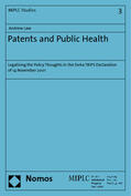 Law |  Law, A: Patents and Public Health | Buch |  Sack Fachmedien
