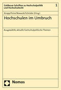 Knopp / Peine / Nowacki |  Hochschulen im Umbruch | Buch |  Sack Fachmedien