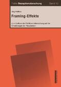 Matthes |  Framing-Effekte | Buch |  Sack Fachmedien