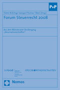 Birk / Saenger / Töben |  Forum Steuerrecht 2008 | Buch |  Sack Fachmedien