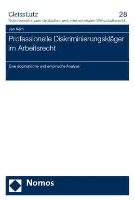 Kern |  Kern, J: Professionelle Diskriminierungskläger | Buch |  Sack Fachmedien