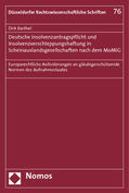 Barthel |  Barthel, D: Deutsche Insolvenzantragspflicht | Buch |  Sack Fachmedien