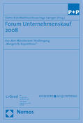Birk / Bruse / Saenger |  Forum Unternehmenskauf 2008 | Buch |  Sack Fachmedien