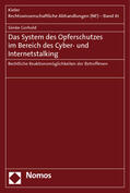 Gerhold |  Gerhold: System d. Opferschutzes/Cyber- u. Internetstalking | Buch |  Sack Fachmedien