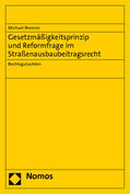 Brenner |  Brenner, M: Gesetzmäßigkeitsprinzip und Reformfrage | Buch |  Sack Fachmedien