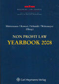 Hüttemann / Rawert / Schmidt |  Non Profit Law Yearbook 2008 | Buch |  Sack Fachmedien