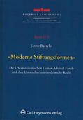 Barrelet |  'Moderne Stiftungsformen' | Buch |  Sack Fachmedien