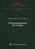 Kämmerer / Wyrzykowski |  Verfassungsgebung in Europa | Buch |  Sack Fachmedien
