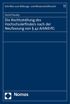 Soudry | Soudry, D: Rechtsstellung des Hochschulerfinders nach der Ne | Buch | sack.de
