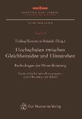 Fehling / Kämmerer / Schmidt |  Hochschulen zwischen Gleichheitsidee und Elitestreben | Buch |  Sack Fachmedien