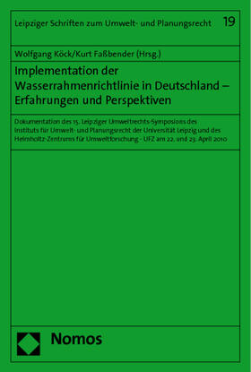 Köck / Faßbender | Implementation der Wasserrahmenrichtlinie in Deutschland - Erfahrungen und Perspektiven | Buch | sack.de