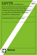 Becker / Weber |  Funktionsauftrag, Finanzierung, Strukturen | Buch |  Sack Fachmedien