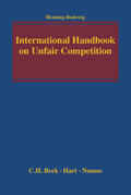 Henning-Bodewig |  International Handbook on Unfair Competition | Buch |  Sack Fachmedien