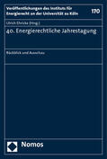 Ehricke |  40. Energierechtliche Jahrestagung | Buch |  Sack Fachmedien