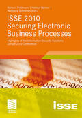 Pohlmann / Schneider / Reimer |  ISSE 2010 Securing Electronic Business Processes | Buch |  Sack Fachmedien