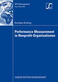 Greiling |  Performance Measurement in Nonprofit-Organisationen | Buch |  Sack Fachmedien